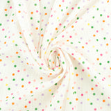 Gaze de Coton imprimé - LE DODO - 007 - Blanc
