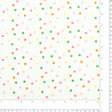Gaze de Coton imprimé - LE DODO - 007 - Blanc