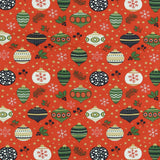 Tricot en coton imprimé - PAYS DE RÊVE - 002 - Rouge