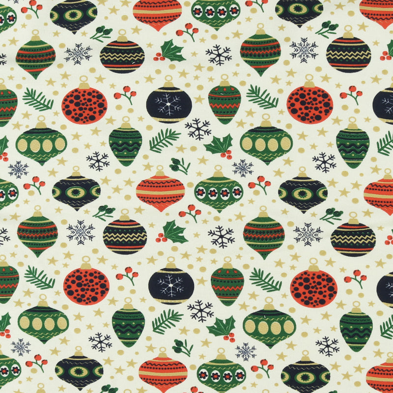 Cotton Knit Print - DREAMLAND - 003 - Ivory