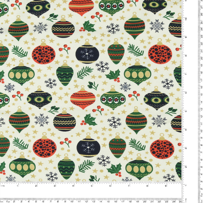 Cotton Knit Print - DREAMLAND - 003 - Ivory