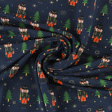 Cotton Knit Print - DREAMLAND - 004 - Navy