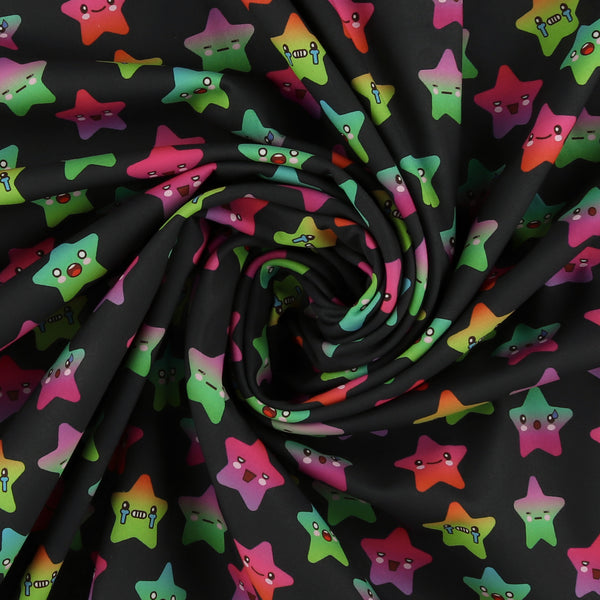 Printed Soft Shell - ASTORIA - 001 - Black