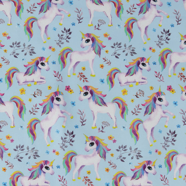 Printed Soft Shell - ASTORIA - 001 - Light Blue