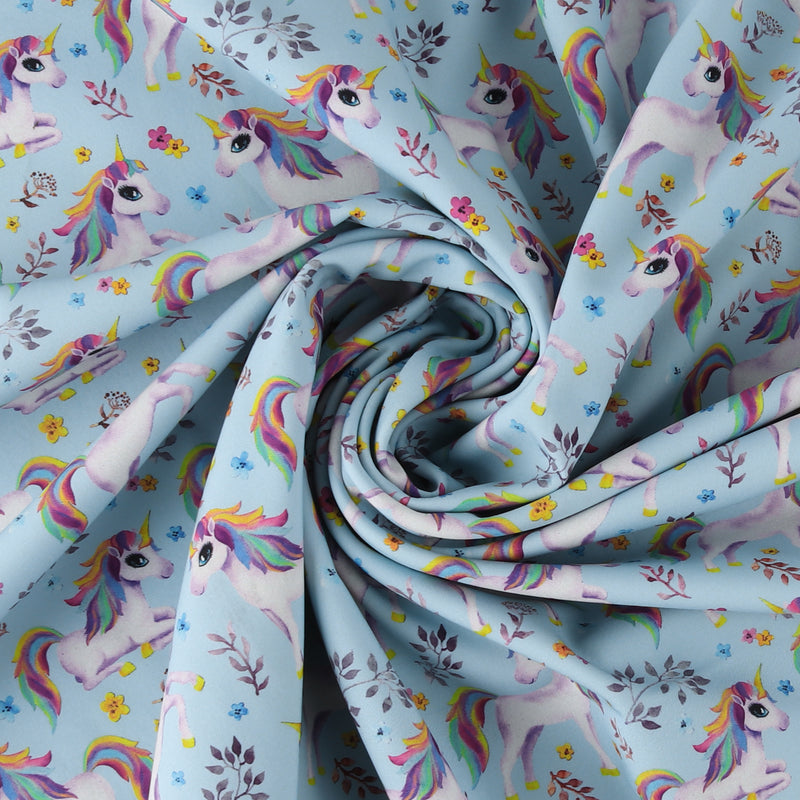 Coquille souple imprimé - ASTORIA - 001 - Bleu Pâle