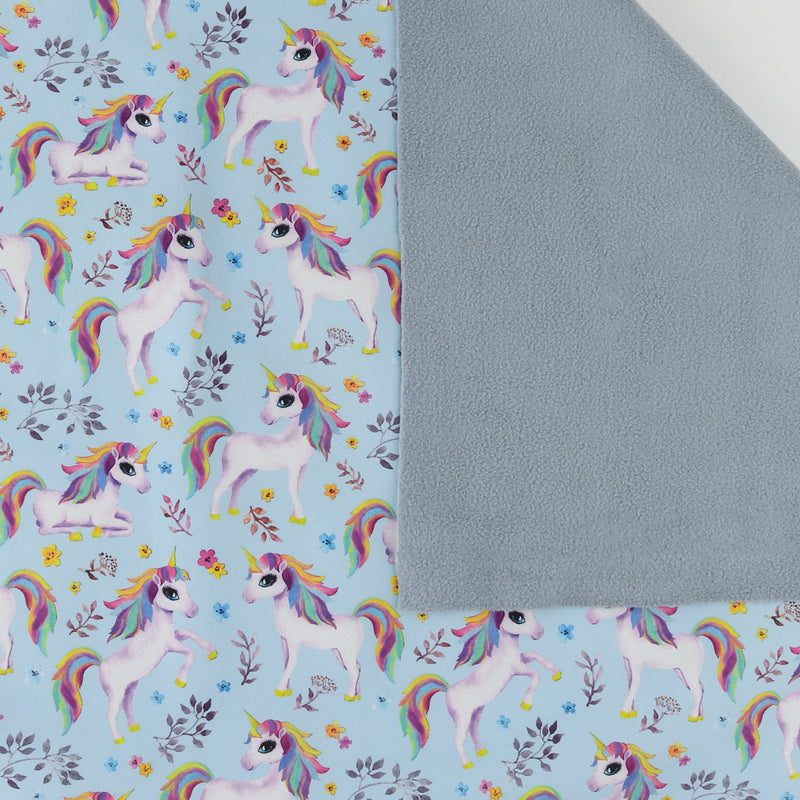 Coquille souple imprimé - ASTORIA - 001 - Bleu Pâle