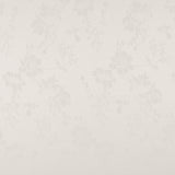 Satin Jacquard FLoral - BIANCA - 002 - White