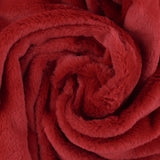 Fausse fourrure - BRAISES D'AUTOMNE - 001 - Rouge Cerise