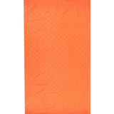 Embroidered Faux Suede - ACADEMY - 002 - Orange