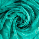 Chiffon satin - DERNIÈRE DANSE - 003 - Aqua