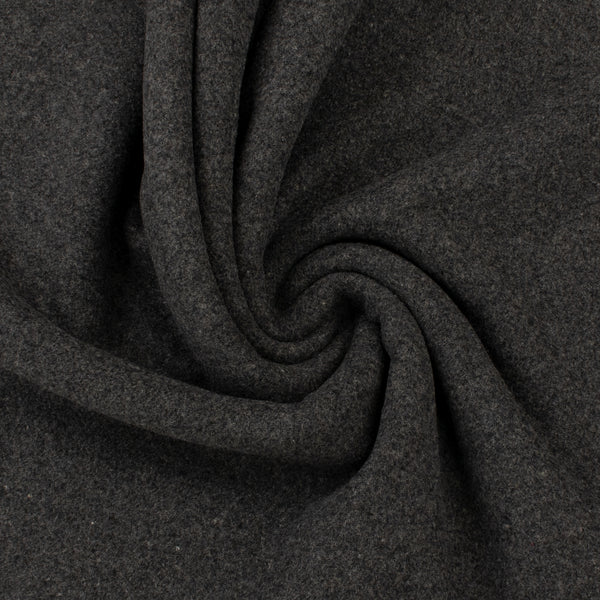 Wool Blend Coating - WESTMINSTER - 006 - Charcoal