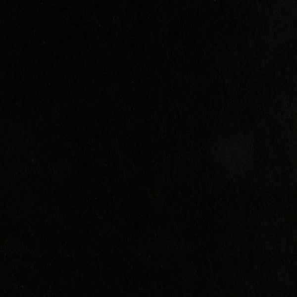 Boiled Wool - 004 - Black