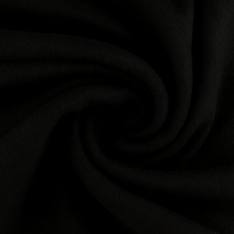 Boiled Wool - 004 - Black