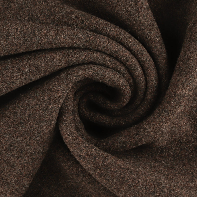 Boiled Wool - 001 - Brown