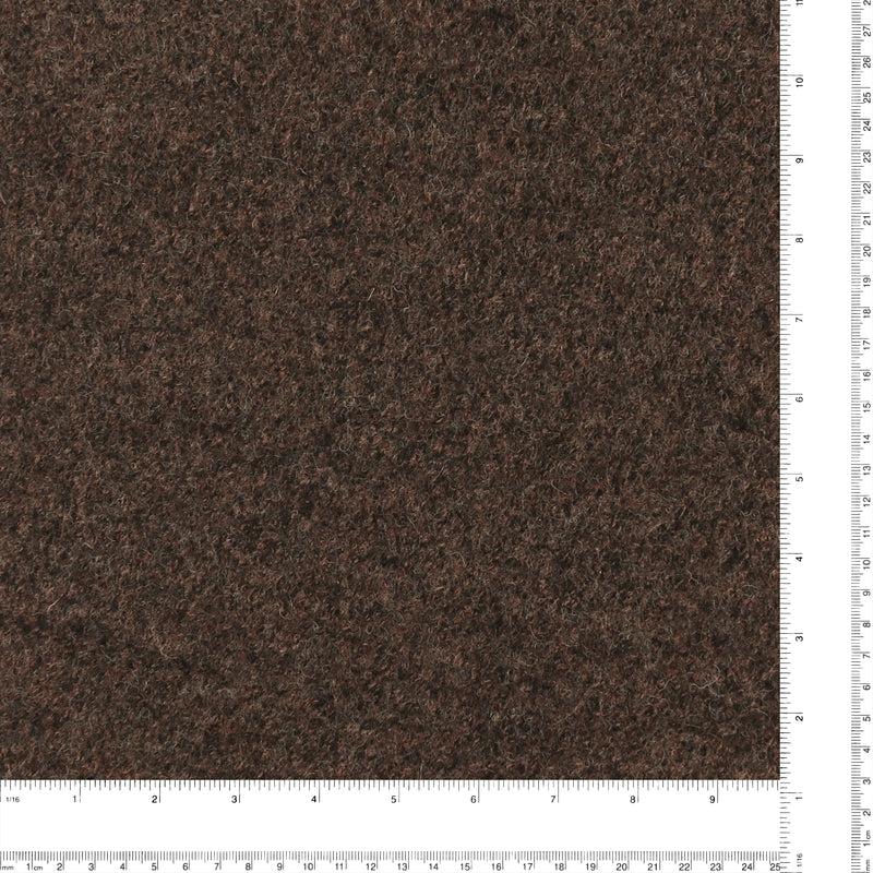 Boiled Wool - 001 - Brown