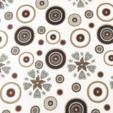 Velours côtelé imprimé -  RÉCOLTE - 001 - Blanc Cassé