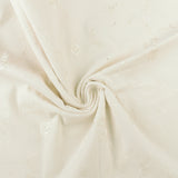 Embroidered Corduroy - HARVEST - 005 - Offwhite