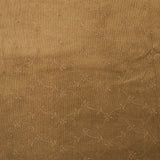 Embroidered Corduroy - HARVEST - 006 - Brown