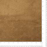 Embroidered Corduroy - HARVEST - 006 - Brown