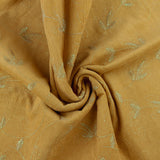 Embroidered Corduroy - HARVEST - 007 - Wheat