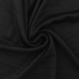 Solid Polyester - SARAH - 006 - Black