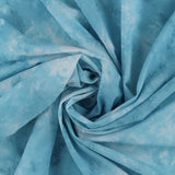 Embroidered Tie Dye Cotton - AVERY - 001 - Ice Blue