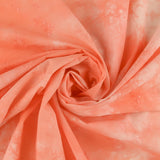 Borderie de coton <Tie Dye> - AVERY - 002 - Pêche