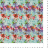 Jacquard imprimé - NEWPORT - 001 - Aqua