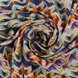 Tricot Imprimé digital - NEWPORT - 004 - Mauve