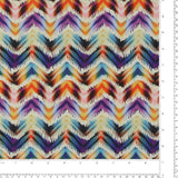 Tricot Imprimé digital - NEWPORT - 004 - Mauve
