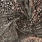 Viscose Knit - FASHION FORM - 006 - Black & Cream