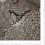 Viscose Knit - FASHION FORM - 006 - Black & Cream