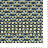 Tricot imprimé - <FASHION FORM> - 003 - Bleu Foncé