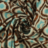 Mélange de laine pour manteau - Jacquard - WINDSOR - 001 - Beige