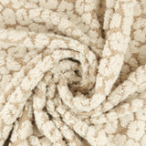 Jacquard bouclé - INSTINCT ANIMAL - 001 - Crème