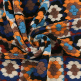 Mélange de laine pour manteau - Jacquard - WINDSOR - 001 - Multicouleur