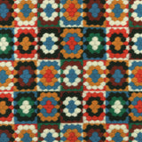 Mélange de laine pour manteau - Jacquard - WINDSOR - 002 - Multicouleur