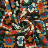 Mélange de laine pour manteau - Jacquard - WINDSOR - 002 - Multicouleur