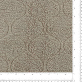 Tissu pour veste sherpa jacquard - <LANCASTER> - 001 - Taupe
