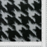 Fausse fourrure de luxe - QUENTIN - 001 - Noir et Gris