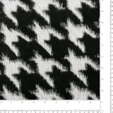 Luxury Faux Fur - QUENTIN - 001 - Black & Grey