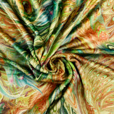 Chenille imprimé - MERIDA - 001 - Multicouleur