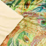 Chenille imprimé - MERIDA - 001 - Multicouleur