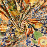 Chenille imprimé - MERIDA - 002 - Multicouleur