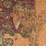 Chenille imprimé - MERIDA - 004 - Aubergine