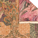 Chenille imprimé - MERIDA - 004 - Aubergine