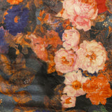 Chenille imprimé - MERIDA - 005 - Orange