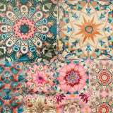 Chenille imprimé - MERIDA - 006 - Multicouleur
