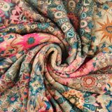 Chenille imprimé - MERIDA - 006 - Multicouleur