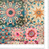 Chenille imprimé - MERIDA - 006 - Multicouleur